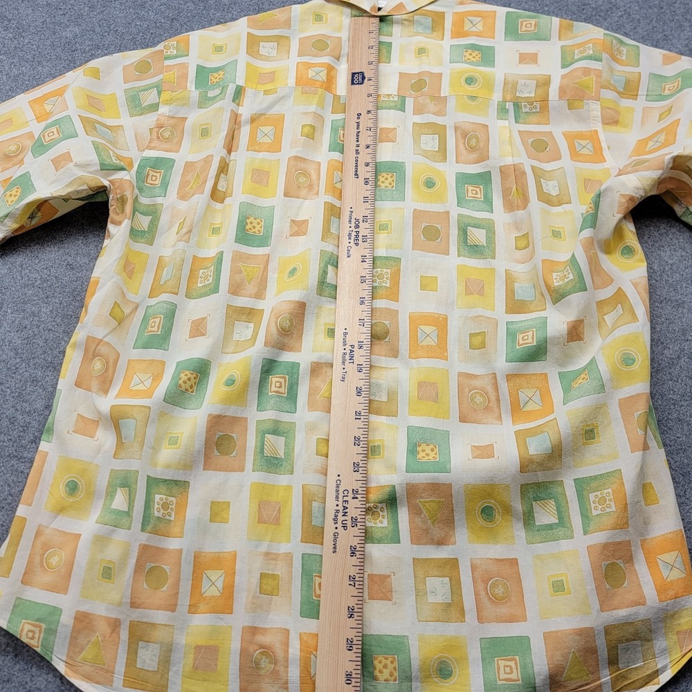 Roberto Classico Made In Italy Short Sleeve  Large Camp Shirt Cabana Resort - Picture 10 of 16